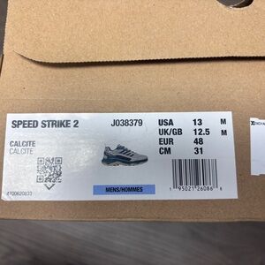 NWT Merrell Speed Strike 2 Men's Sz 13 Sneakers in Calcite Blue/Gray